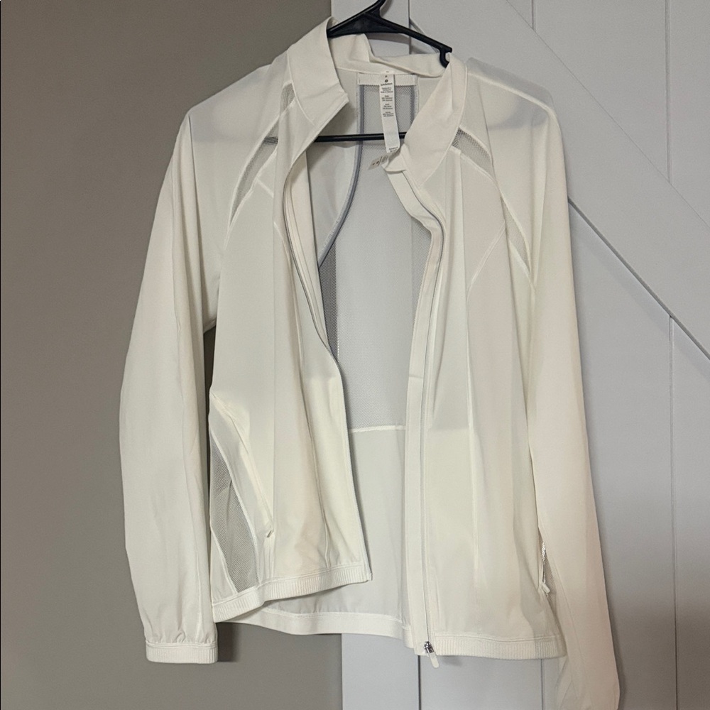 Lululemon Athletica Cream Utility Jacket